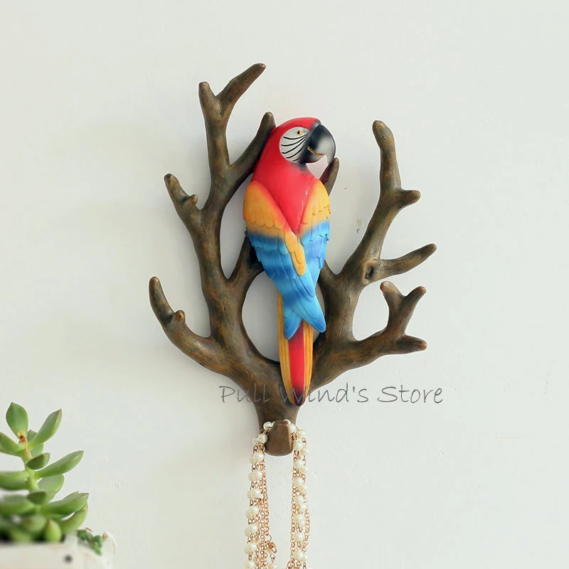 Beautiful parrot wall hook key storage Holders & Racks Cute Animal Hanging bag Racks Exquisite Home Decor storage Racks
Beautiful parrot wall hook key storage Holders & Racks Cute Animal Hanging bag Racks Exquisite Home Decor storage Racks