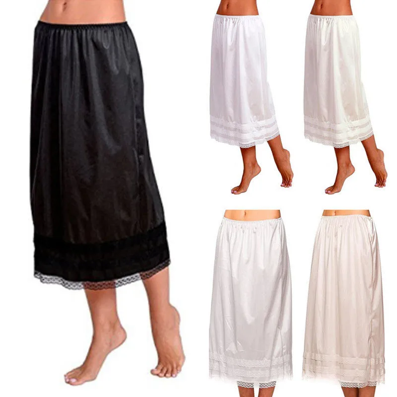 Women's Elastic High Waist Bust Skirts Smooth Swing Skirt Underskirt Anti-Static Half Slip Snip Skirt L-3XXL
Women's Elastic High Waist Bust Skirts Smooth Swing Skirt Underskirt Anti-Static Half Slip Snip Skirt L-3XXL