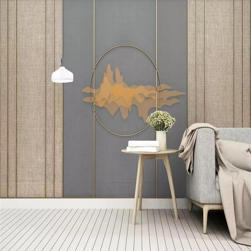 Decorative wallpaper series 3D simple new Chinese landscape style metal cloth screen background wall
Decorative wallpaper series 3D simple new Chinese landscape style metal cloth screen background wall