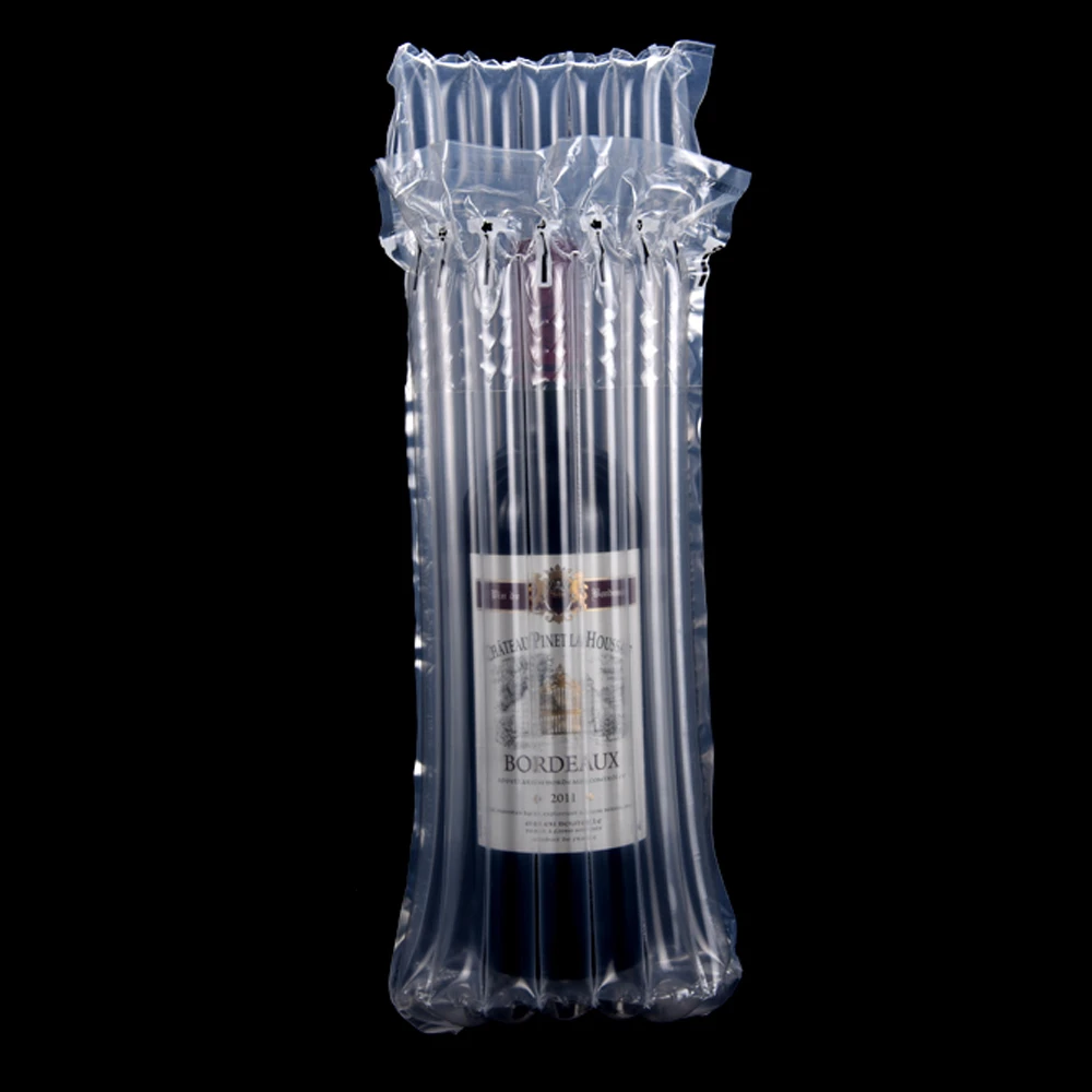 10Pcs/ Lot 9*32cm Red Wine 7 Column Anti Pressure Shockproof Storage Bag Clear Plastic Poly Air Bubble Column Package Pouch
10Pcs/ Lot 9*32cm Red Wine 7 Column Anti Pressure Shockproof Storage Bag Clear Plastic Poly Air Bubble Column Package Pouch