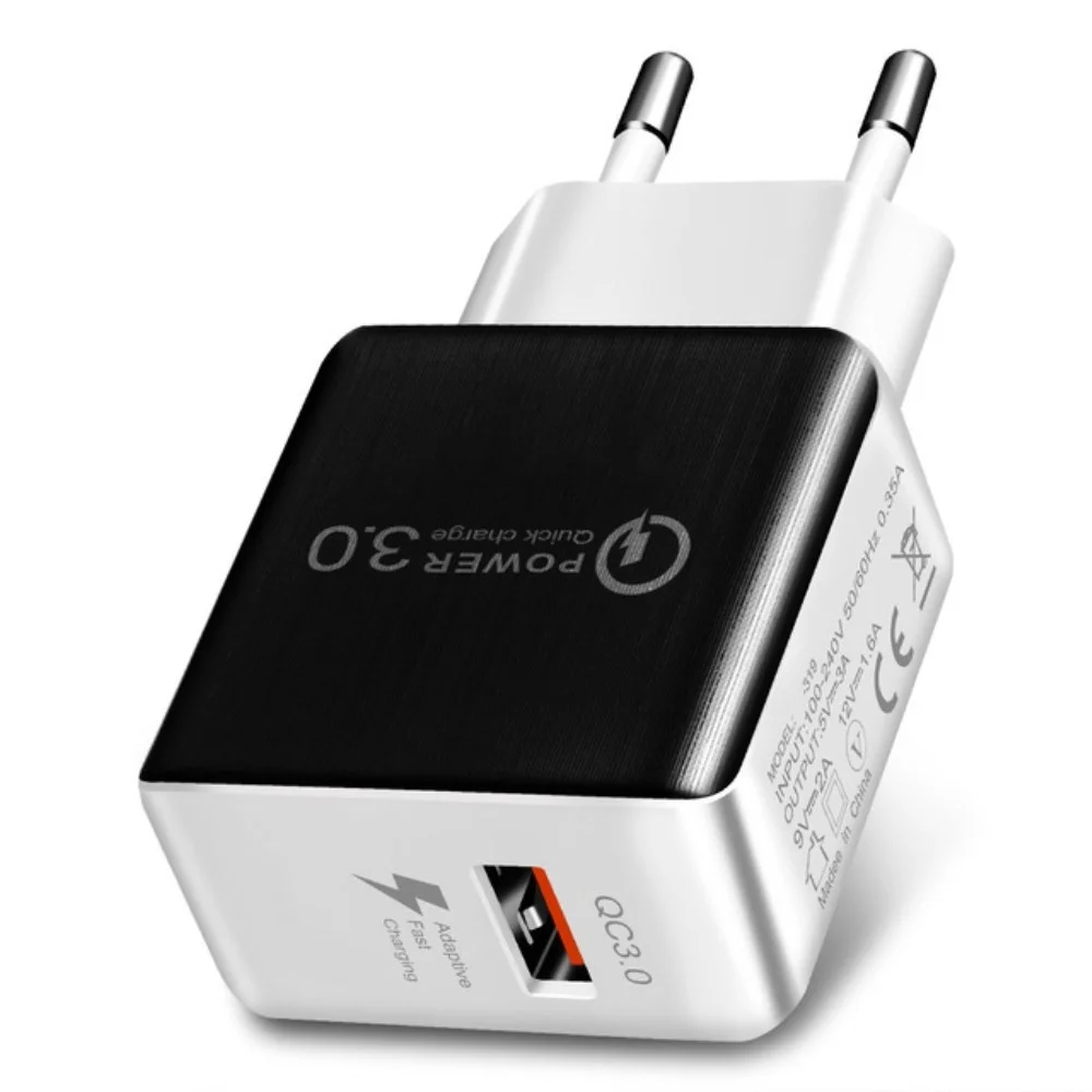 GEUMXL Quick Charge 3.0 EU QC 3.0 USB Turbo Wall Fast Travel Charger For SAMSUNG HuaWei XiaoMi For iPhone Phone Quick Charge
GEUMXL Quick Charge 3.0 EU QC 3.0 USB Turbo Wall Fast Travel Charger For SAMSUNG HuaWei XiaoMi For iPhone Phone Quick Charge