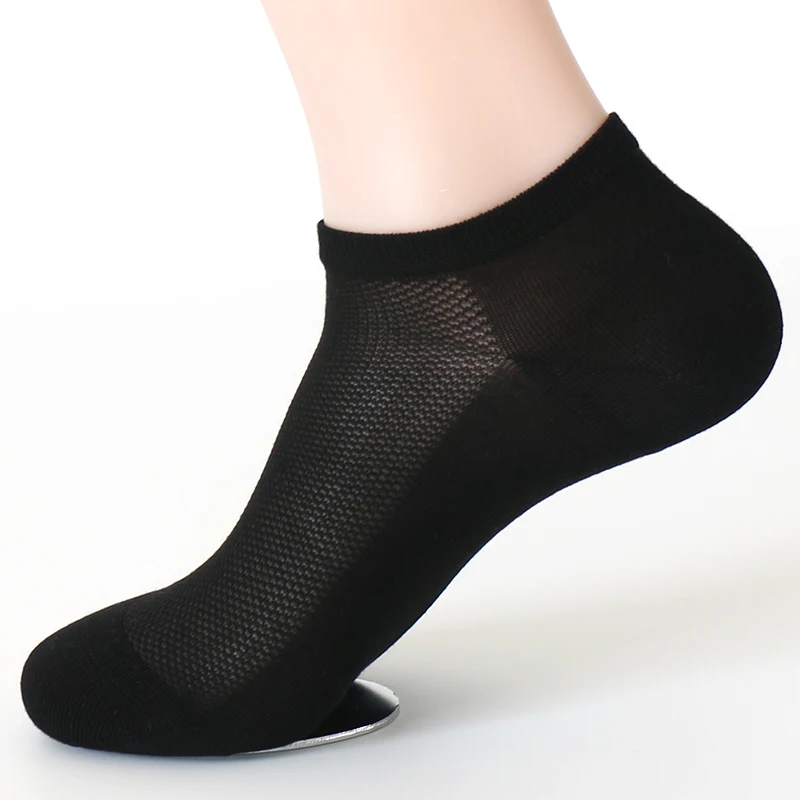 4 Pack Spring/Summer Ultra-thin No Show Spun Silk Men's Socks Male Mesh Pure Black Color Breathable Sneaker Socks Slippers BF
4 Pack Spring/Summer Ultra-thin No Show Spun Silk Men's Socks Male Mesh Pure Black Color Breathable Sneaker Socks Slippers BF