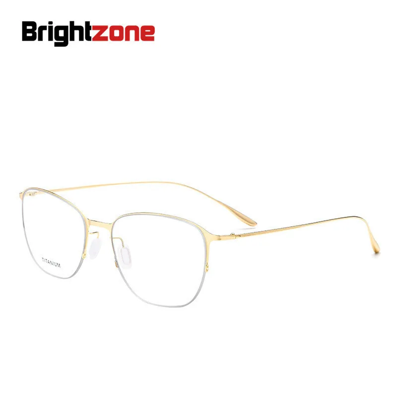 Brightzone Men Women Titanium Alloy Square Glasses Frame Exquisite Gold Wire Spectacle Frame Match Myopia Optics Eyeball
Brightzone Men Women Titanium Alloy Square Glasses Frame Exquisite Gold Wire Spectacle Frame Match Myopia Optics Eyeball