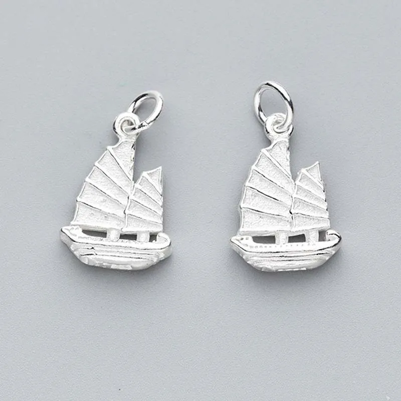 1pc/Lot 925 Sterling Silver Sail Boat Necklace Charms 17.5x12mm Ornament Silver Pendants DIY Jewelry Accessories Women Men
1pc/Lot 925 Sterling Silver Sail Boat Necklace Charms 17.5x12mm Ornament Silver Pendants DIY Jewelry Accessories Women Men