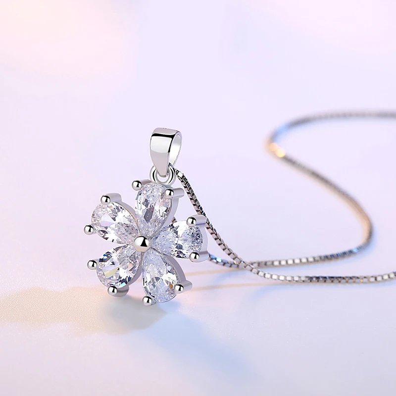 Wholesale 12pcs/lot Flower Zirconia Crystal Pendants Necklace Box Chain Choker Collares Necklaces Jewelry Gifts for Women
Wholesale 12pcs/lot Flower Zirconia Crystal Pendants Necklace Box Chain Choker Collares Necklaces Jewelry Gifts for Women