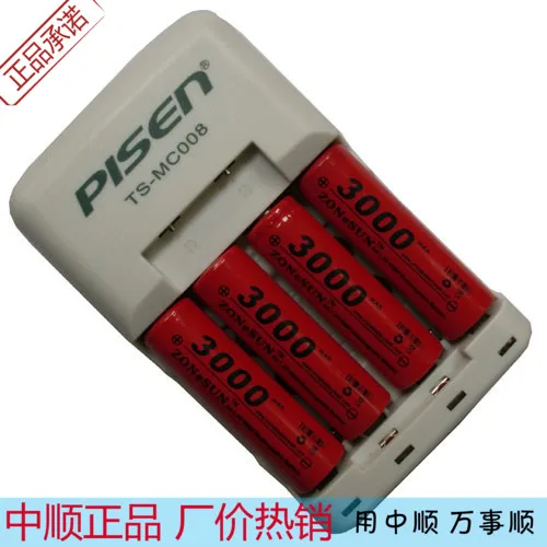 New 4P in 3000mAh No.5 AA type Ni MH rechargeable battery 1P digital Ruyi charge TS-MC008 Rechargeable Li-ion Cell
New 4P in 3000mAh No.5 AA type Ni MH rechargeable battery 1P digital Ruyi charge TS-MC008 Rechargeable Li-ion Cell