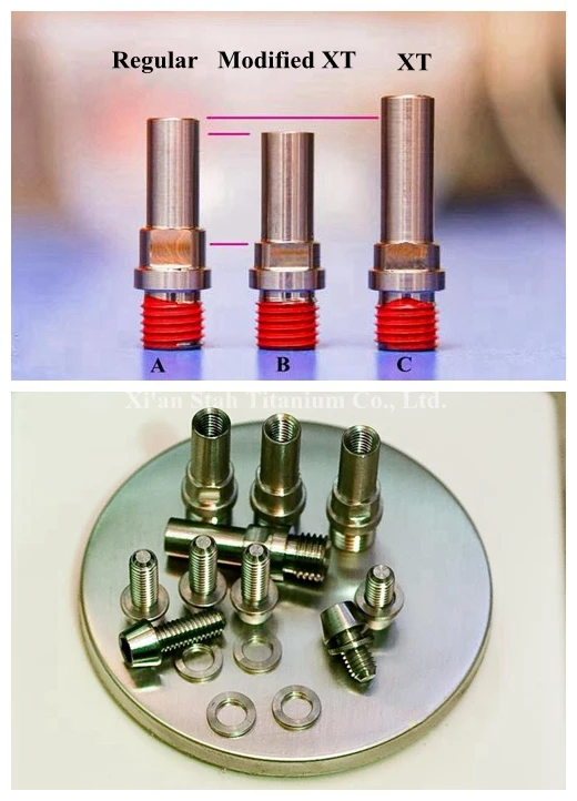 Titanium TC4 Bicycle V Brake Bosses / XT Customized Bolts Group M10 / M8 Bosses + M6 * 25mm + M6 * 13mm + M6 Washers
Titanium TC4 Bicycle V Brake Bosses / XT Customized Bolts Group M10 / M8 Bosses + M6 * 25mm + M6 * 13mm + M6 Washers
