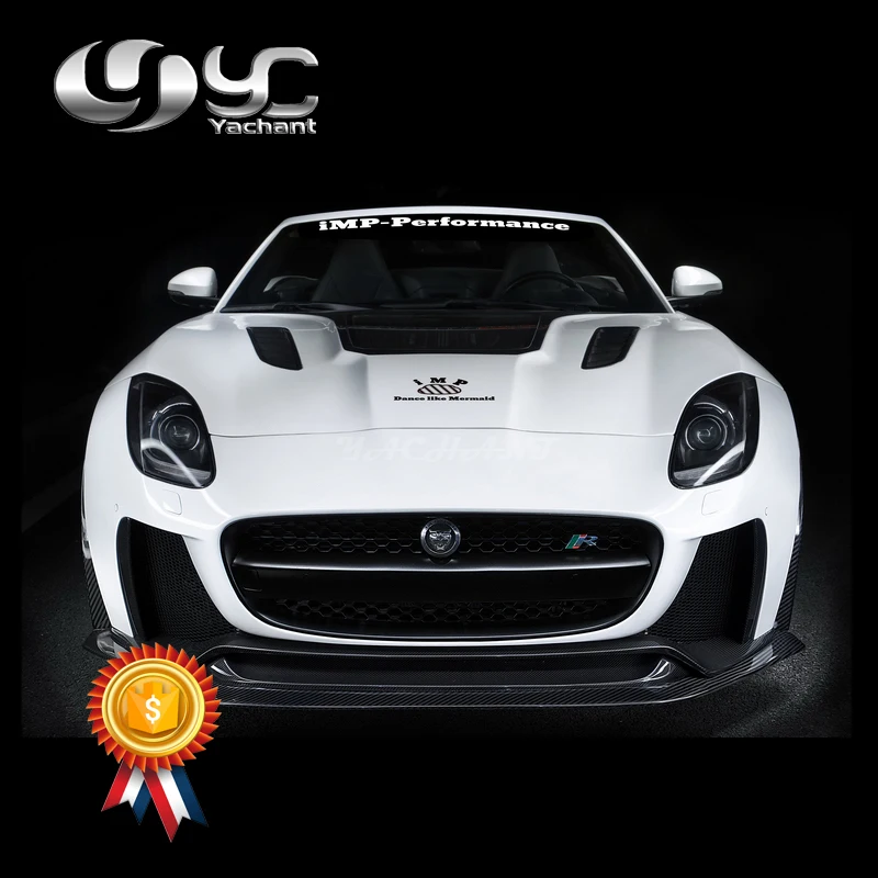 Portion Carbon Fiber Body Kit Fit For 2016 Jaguar F-Type iMP Performance Front Bumper Middle Lip Fender Skirts Spoiler Diffuser
Portion Carbon Fiber Body Kit Fit For 2016 Jaguar F-Type iMP Performance Front Bumper Middle Lip Fender Skirts Spoiler Diffuser