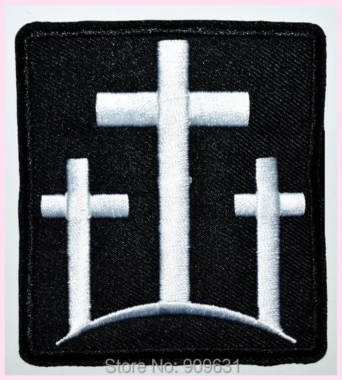 New ! Christian THREE CROSSES Iron On PATCH Biker Motorcycle Crucifix Cross Badge NEW
New ! Christian THREE CROSSES Iron On PATCH Biker Motorcycle Crucifix Cross Badge NEW