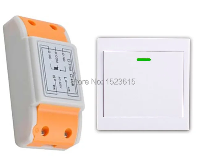 New AC 220 V 1CH Wireless Remote Control Switch System Receiver + Wall Panel Remote Transmitter Sticky Remote Smart Home Switch
New AC 220 V 1CH Wireless Remote Control Switch System Receiver + Wall Panel Remote Transmitter Sticky Remote Smart Home Switch