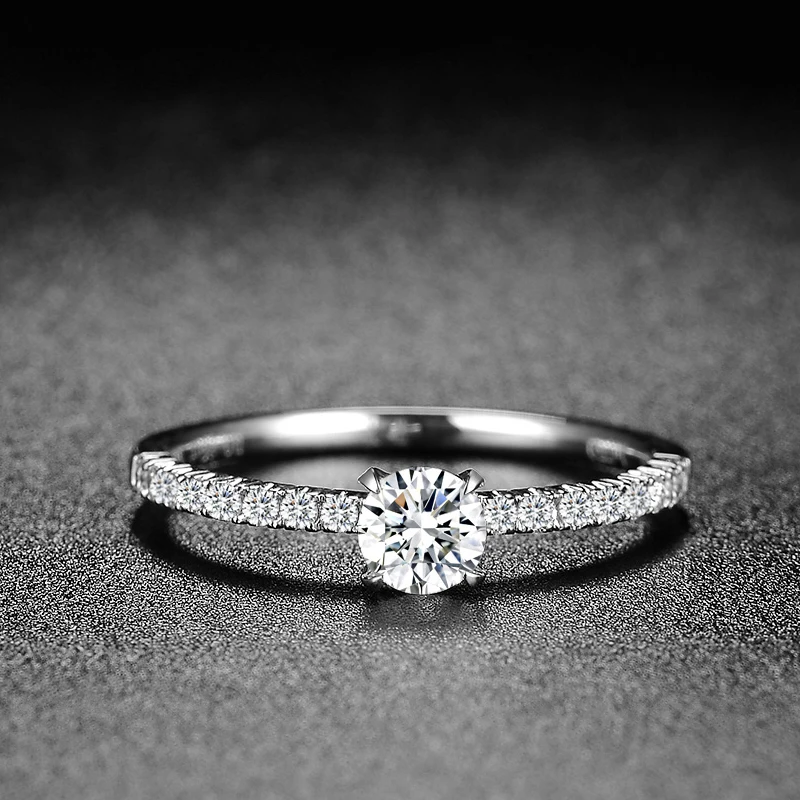 ZHJIASHUN Classic 14K Solid White Gold Real Diamond Wedding Band Natual Diamond Jewelry For Women Engagement Rings
ZHJIASHUN Classic 14K Solid White Gold Real Diamond Wedding Band Natual Diamond Jewelry For Women Engagement Rings