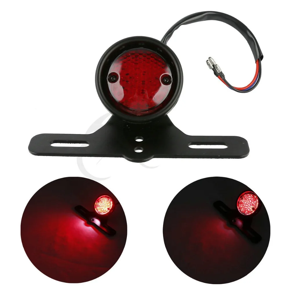 Motorcycle LED Red Tail Brake Light Lamp With License Plate Bracket For Harley Chopper Bobber
Motorcycle LED Red Tail Brake Light Lamp With License Plate Bracket For Harley Chopper Bobber