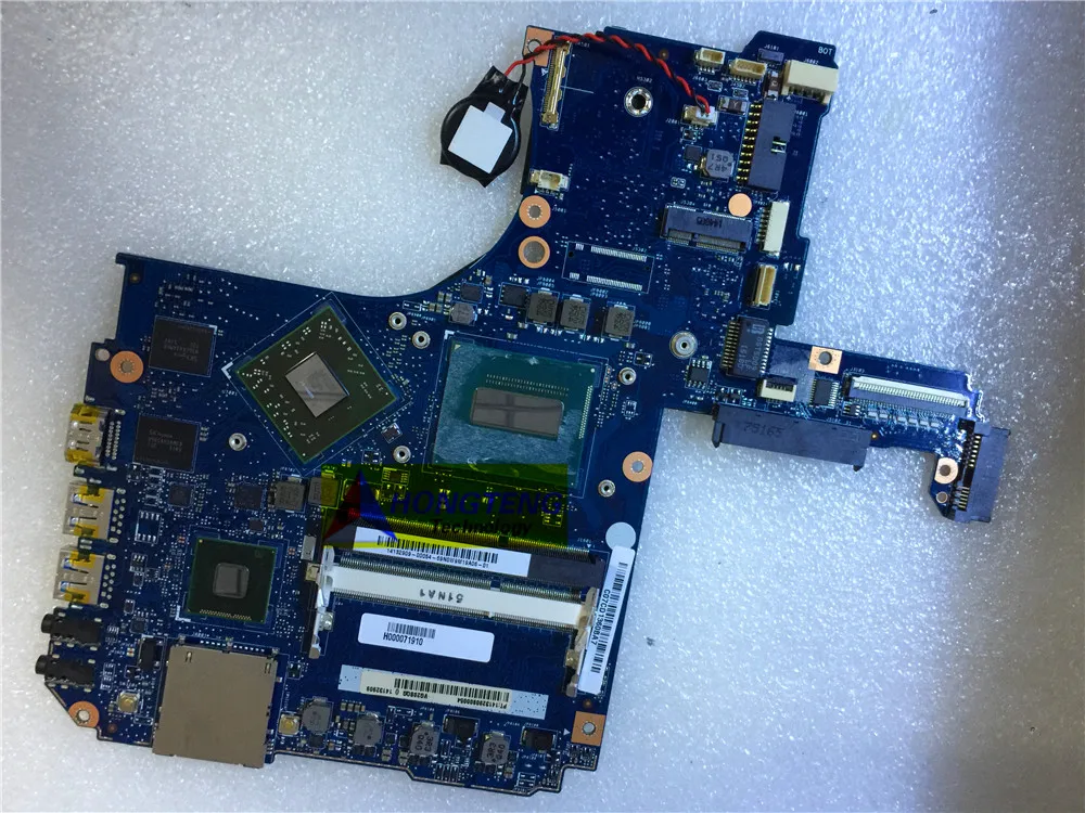 Genuine H000071910 FOR Toshiba P55t-b P55T Laptop Motherboard WITH I7-4700hq 2.5ghz CPU VG20SQG Test OK
Genuine H000071910 FOR Toshiba P55t-b P55T Laptop Motherboard WITH I7-4700hq 2.5ghz CPU VG20SQG Test OK