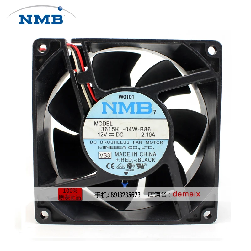 Новый NMB-MAT NMB 3615KL-04W-B86 12V 2.10A 9238 для DELL блок питания ATX вентилятор охлаждения
Новый NMB-MAT NMB 3615KL-04W-B86 12V 2.10A 9238 для DELL блок питания ATX вентилятор охлаждения