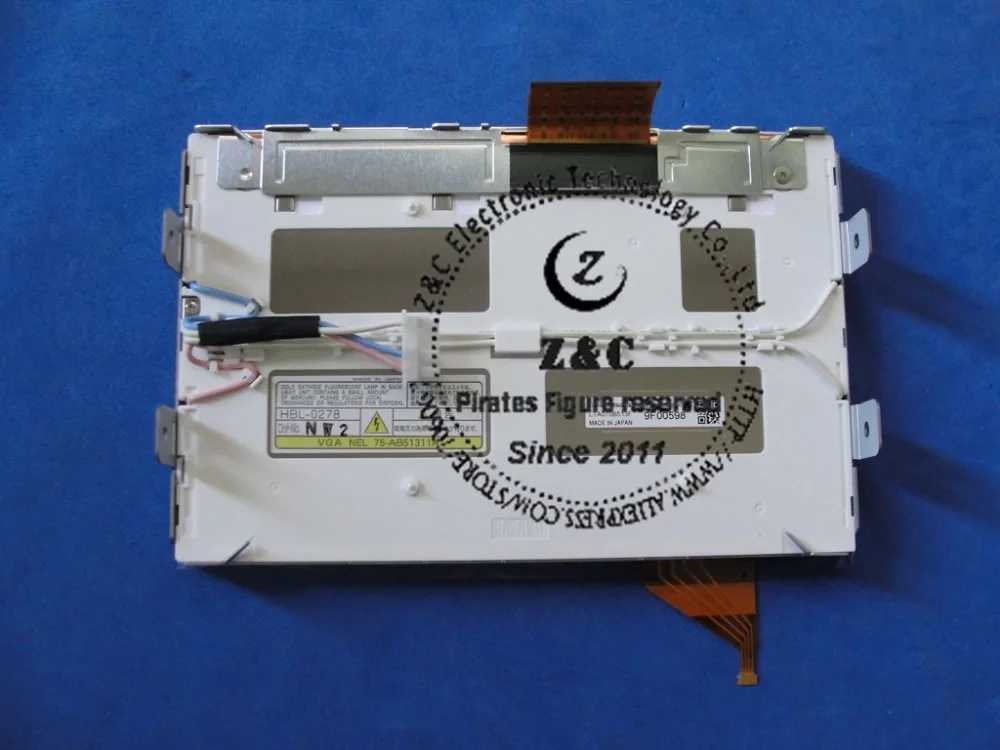 LTA070B511F Оригинальный 7-дюймовый навигационный ЖК-дисплей с дигитайзером сенсорного экрана для TOYOTA PRIUS GPS 2004-2009 гг.
LTA070B511F Оригинальный 7-дюймовый навигационный ЖК-дисплей с дигитайзером сенсорного экрана для TOYOTA PRIUS GPS 2004-2009 гг.