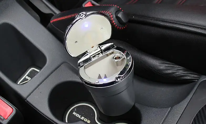 Car styling Auto ashtray with LED light Case For Renault Koleos Fluenec Sandero Latitude Kadjar Captur Talisman Megane RS
Car styling Auto ashtray with LED light Case For Renault Koleos Fluenec Sandero Latitude Kadjar Captur Talisman Megane RS