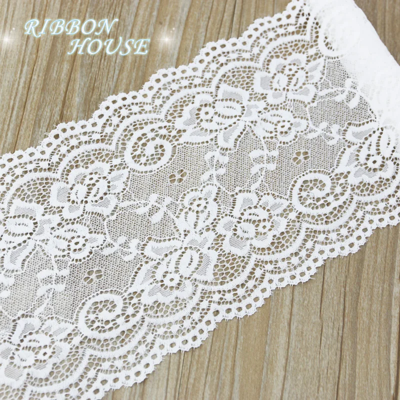 (3 meter) 15cm white elastic lace Fabric hollow underwear stretch lace Trim DIY underwear
(3 meter) 15cm white elastic lace Fabric hollow underwear stretch lace Trim DIY underwear