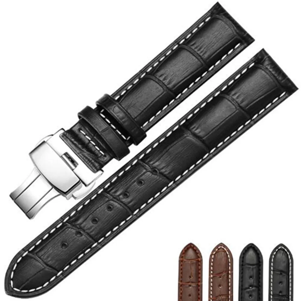 New 14 16 18 19 20 21 22 24 mm Genuine Leather Watch Band Strap Bracelet With Folding Buckle lasp PAM For Tissot Watchband
New 14 16 18 19 20 21 22 24 mm Genuine Leather Watch Band Strap Bracelet With Folding Buckle lasp PAM For Tissot Watchband