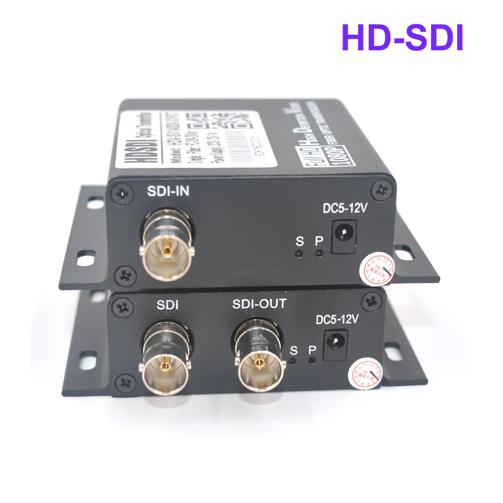 High Quality HD-SDI optical media converter Fiber to HD SDI Transmitter & Receiver -Video Audio signal over fiber 1 pair
High Quality HD-SDI optical media converter Fiber to HD SDI Transmitter & Receiver -Video Audio signal over fiber 1 pair
