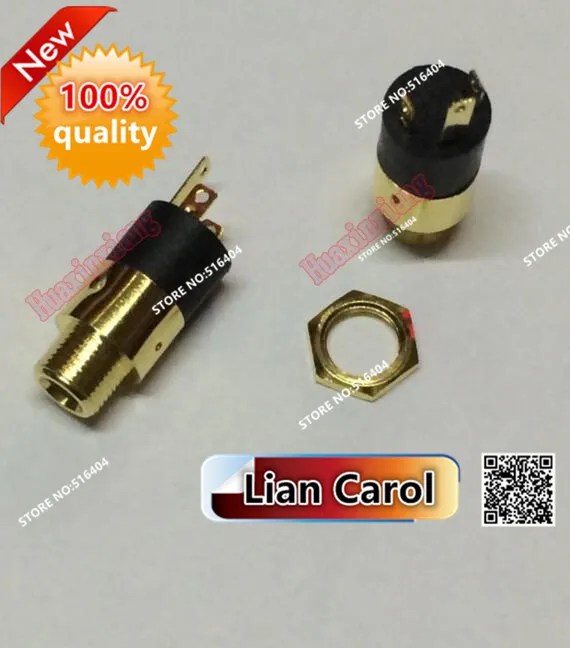 200PCS/Lot PJ-392 3.5MM Stereo Female Audio Sockect/Jack Connector with Screw 3Pin Gold-Plated
200PCS/Lot PJ-392 3.5MM Stereo Female Audio Sockect/Jack Connector with Screw 3Pin Gold-Plated