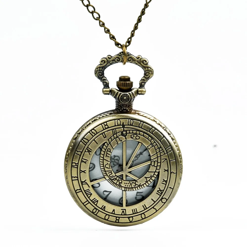 Golden Gear Bronze Pocket Watch Antique Hollow Greek Numerals Luxury Gift Necklace Chain Pendant
Golden Gear Bronze Pocket Watch Antique Hollow Greek Numerals Luxury Gift Necklace Chain Pendant