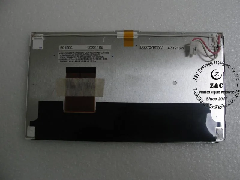 LQ070Y5DG02 Совершенно новый оригинальный 7-дюймовый ЖК-экран 800*480 для автомобильной GPS-навигации
LQ070Y5DG02 Совершенно новый оригинальный 7-дюймовый ЖК-экран 800*480 для автомобильной GPS-навигации