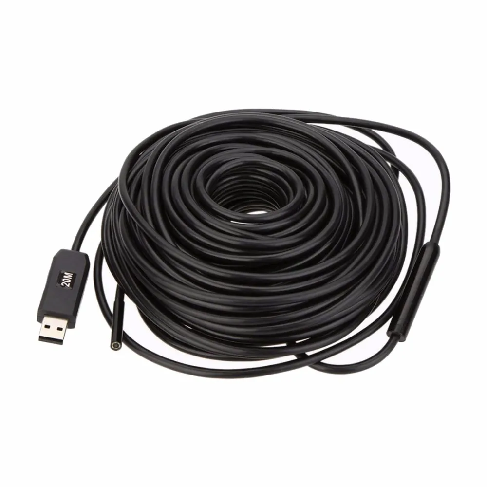 Waterproof 20M 5.5mm USB Inspection Camera Endoscope Borescope Snake Scope 6LED
Waterproof 20M 5.5mm USB Inspection Camera Endoscope Borescope Snake Scope 6LED