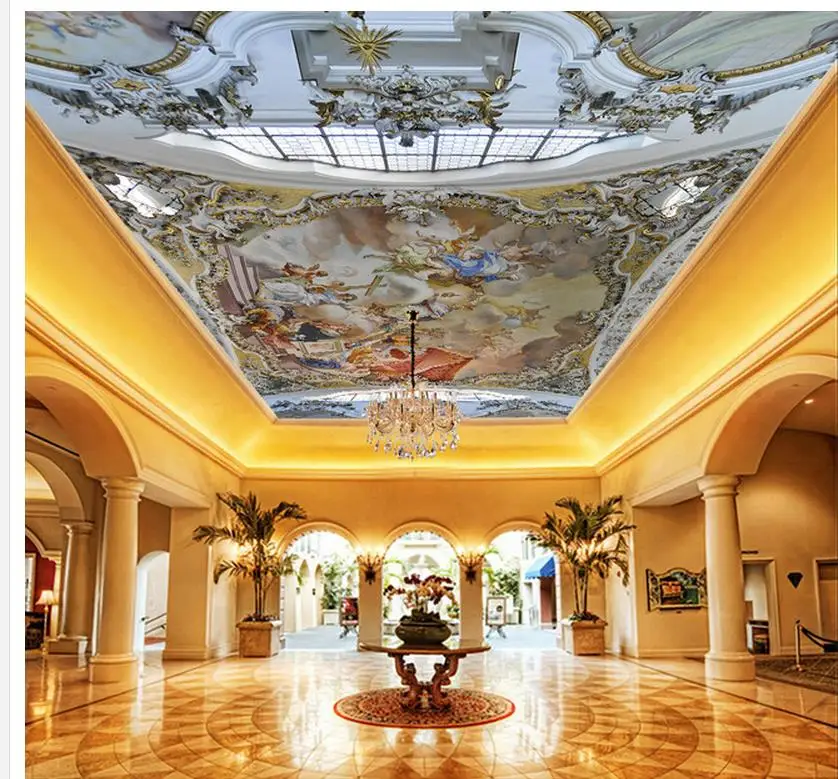 3d customized wallpaper Home Decoration Fresco Ceiling European Style Mural Wallpaper 3d ceiling murals wallpaper
3d customized wallpaper Home Decoration Fresco Ceiling European Style Mural Wallpaper 3d ceiling murals wallpaper