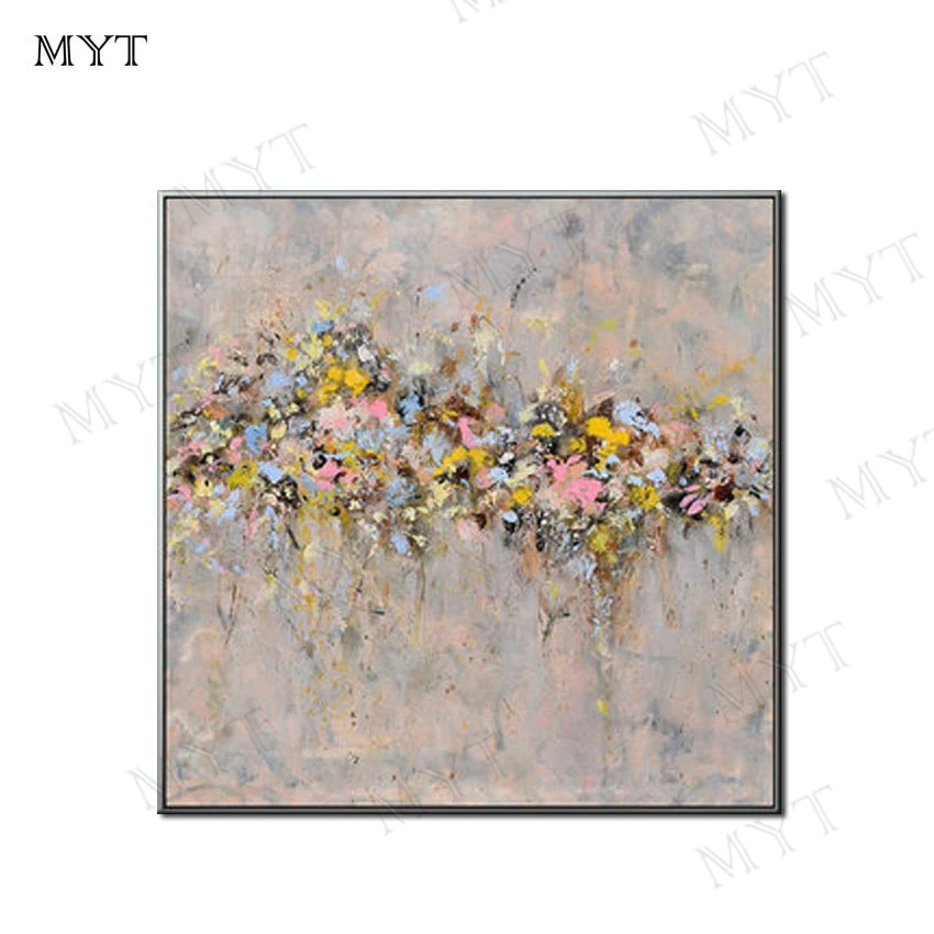 Handpainted Oil Painting Abstract Small Color Flowers Wall Pictures On Canvas Wall Art For Living Room Home Decor No Framed
Handpainted Oil Painting Abstract Small Color Flowers Wall Pictures On Canvas Wall Art For Living Room Home Decor No Framed