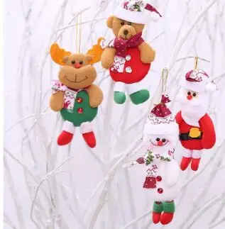 Cute Christmas Tree Decoration Pendant Santa Claus Bear Snowman Elk Doll Hanging Ornaments Christmas Decoration for Home li4440
Cute Christmas Tree Decoration Pendant Santa Claus Bear Snowman Elk Doll Hanging Ornaments Christmas Decoration for Home li4440