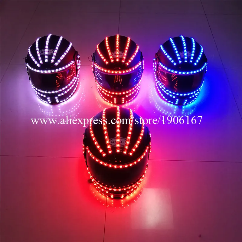 Оптовая продажа, 4 шт., Светящийся Шлем RGB со светодиодной подсветкой для Хэллоуина, Рождества, сценического представления, головной убор вечерние, танцев, бара, диджея, ночного клуба
Оптовая продажа, 4 шт., Светящийся Шлем RGB со светодиодной подсветкой для Хэллоуина, Рождества, сценического представления, головной убор вечерние, танцев, бара, диджея, ночного клуба