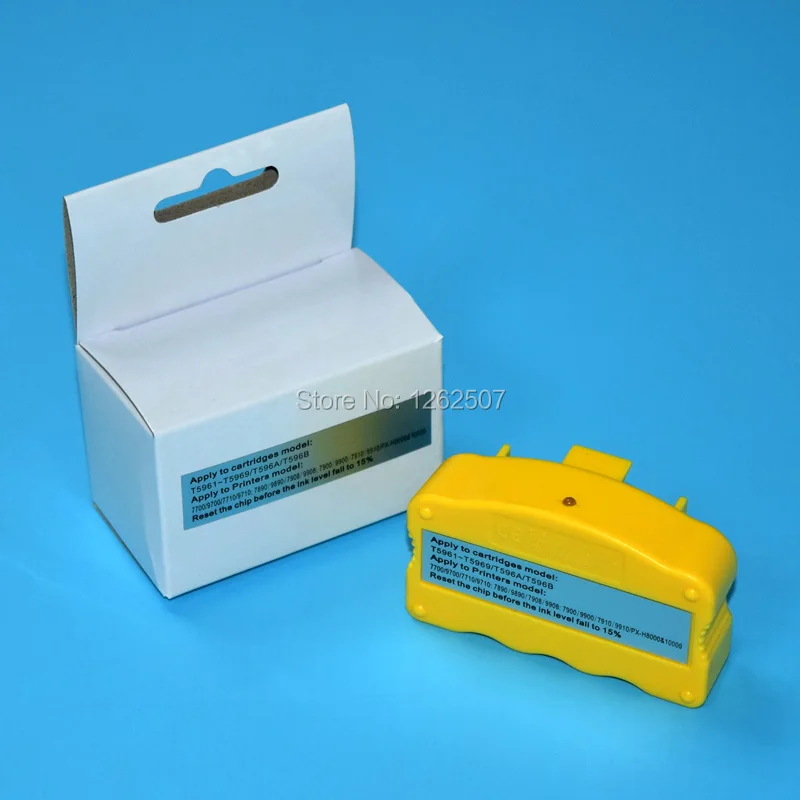 Cartridge chip resetter For Epson T5961-T5964 T5968 / T6361-T6364,T6368 For Epson Stylus 7700 9700 Printers
Cartridge chip resetter For Epson T5961-T5964 T5968 / T6361-T6364,T6368 For Epson Stylus 7700 9700 Printers