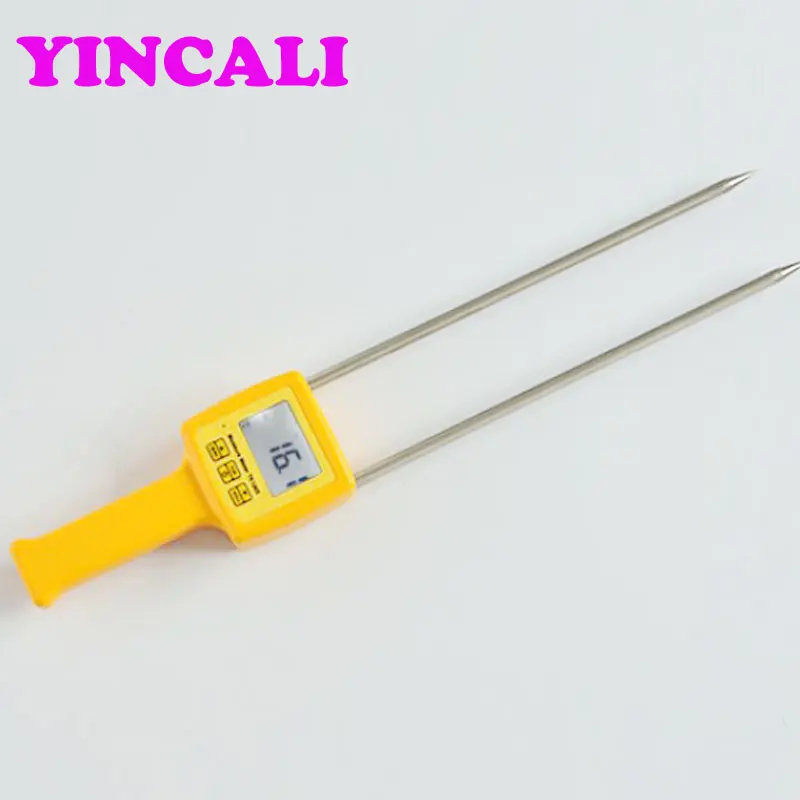 Grain Moisture Meter TK100S display 4 digital LCD used for fast and accurate measure the Corn,wheat,rice,bean,wheat flour
Grain Moisture Meter TK100S display 4 digital LCD used for fast and accurate measure the Corn,wheat,rice,bean,wheat flour