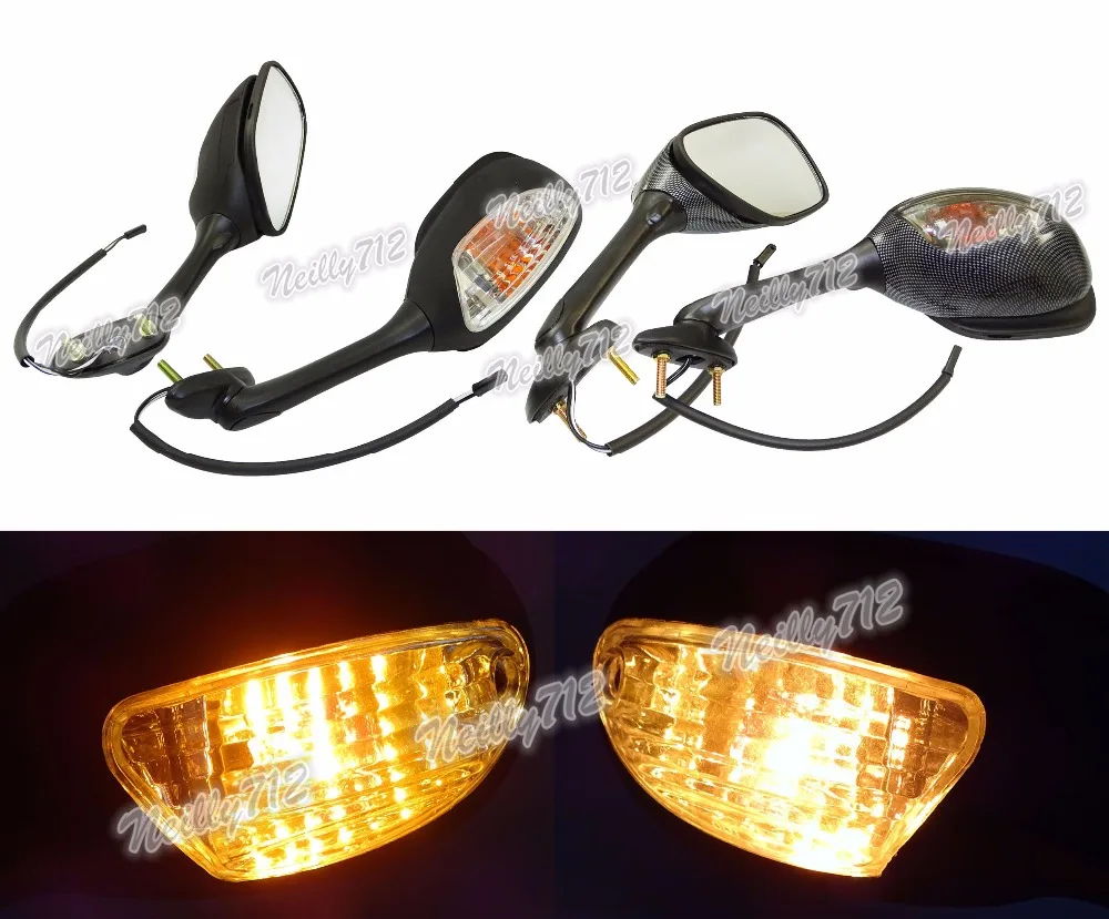 Motorcycle Left & Right LED Turn Signal Rear View Mirror For Suzuki GSXR600 GSXR750 2011 2012 2013 2014 2015 2016 2017
Motorcycle Left & Right LED Turn Signal Rear View Mirror For Suzuki GSXR600 GSXR750 2011 2012 2013 2014 2015 2016 2017