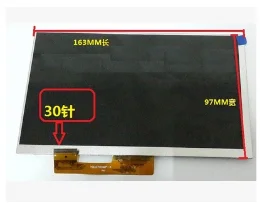 Совместимость Замена новый 7 дюймов 30 pin экраны hd ЖК-дисплей экраны SL007DC21B428 163 мм * 97 мм
Совместимость Замена новый 7 дюймов 30 pin экраны hd ЖК-дисплей экраны SL007DC21B428 163 мм * 97 мм