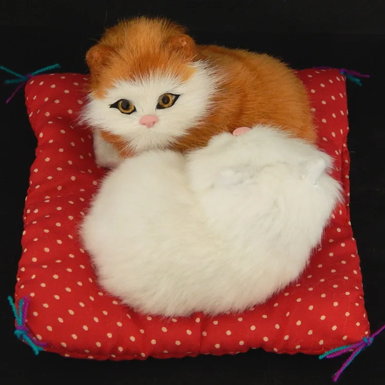 Искусственный кот около 13x12 см, модель кошек, полиэтилен и мех, украшение для дома, подарок a1587
Искусственный кот около 13x12 см, модель кошек, полиэтилен и мех, украшение для дома, подарок a1587