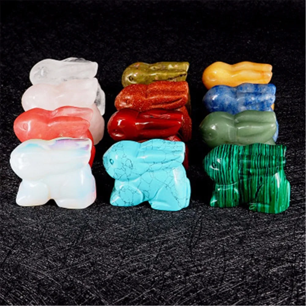 Druzy 12PC New Fashion Natural Crystal Semi-precious Gemstoness Animal Cute Rabbit Adornment Pendant Necklace Jewelry Making
Druzy 12PC New Fashion Natural Crystal Semi-precious Gemstoness Animal Cute Rabbit Adornment Pendant Necklace Jewelry Making