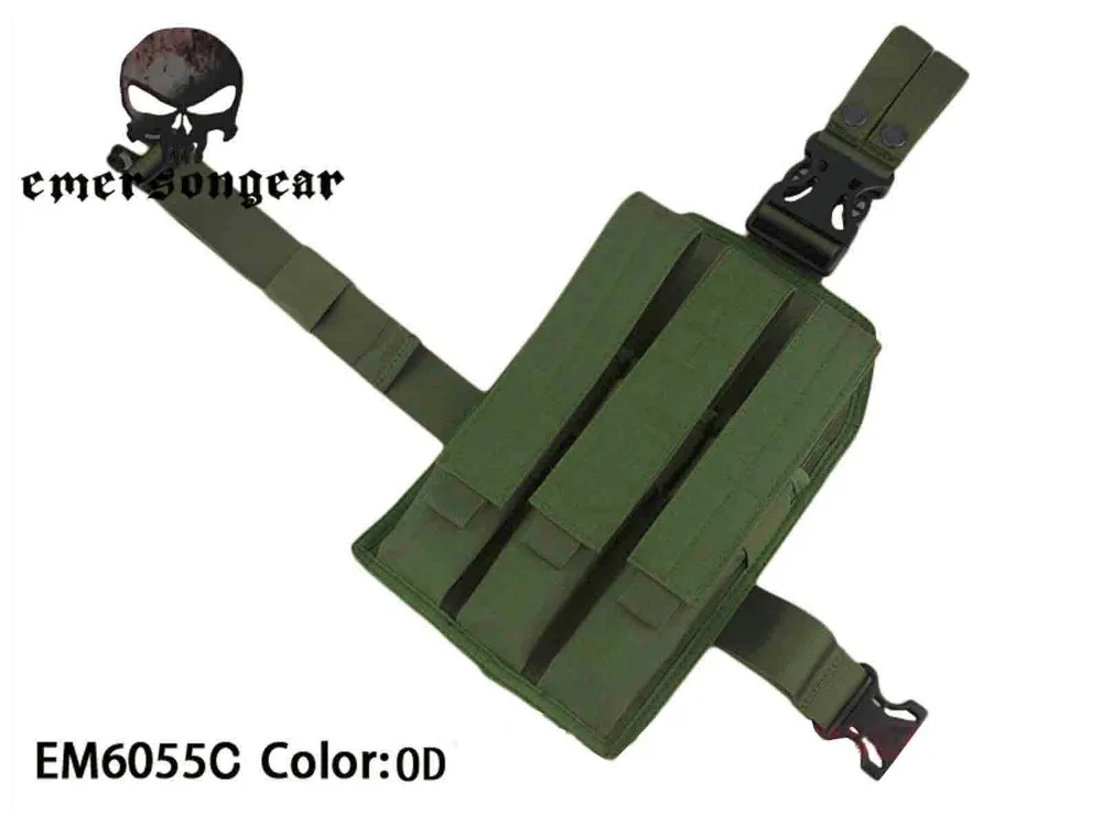 Emersongear-Tactical Triple Leg MAG Pouch Magazine, Airsoft Hunting, EM6055
Emersongear-Tactical Triple Leg MAG Pouch Magazine, Airsoft Hunting, EM6055