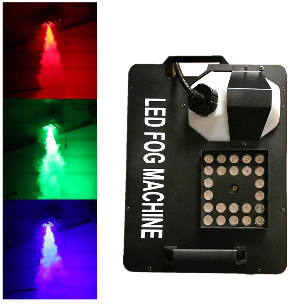 1500W Fog Machine/ DMX512 Pyro Vertical Smoke Machine With 24X9W RGB 3IN1 LED Lights/ Wireless Remote Control LED Stage Fogger
1500W Fog Machine/ DMX512 Pyro Vertical Smoke Machine With 24X9W RGB 3IN1 LED Lights/ Wireless Remote Control LED Stage Fogger