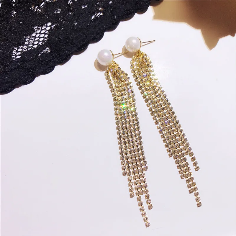 Drop Earrings For Women Solid 925 Needles Hyperbole Long Tassels Hyperbole Cubic Zirconia Fine Jewelry Luxury Accessories
Drop Earrings For Women Solid 925 Needles Hyperbole Long Tassels Hyperbole Cubic Zirconia Fine Jewelry Luxury Accessories