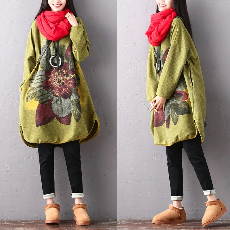 2019 female new srping and autumn plus size literary big flower casual hooded temperament thin batwing sleeve loose shirt
2019 female new srping and autumn plus size literary big flower casual hooded temperament thin batwing sleeve loose shirt