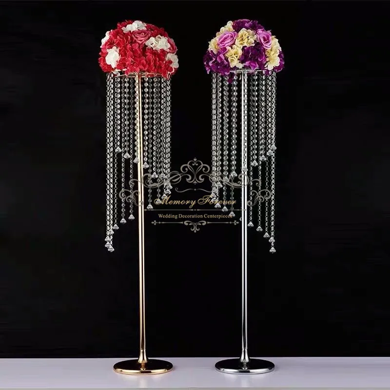 10PCS Bling Gold Silver Metal Wedding Table Centerpiece Crystal Flower Stand Wedding Props Table Centerpiece
10PCS Bling Gold Silver Metal Wedding Table Centerpiece Crystal Flower Stand Wedding Props Table Centerpiece