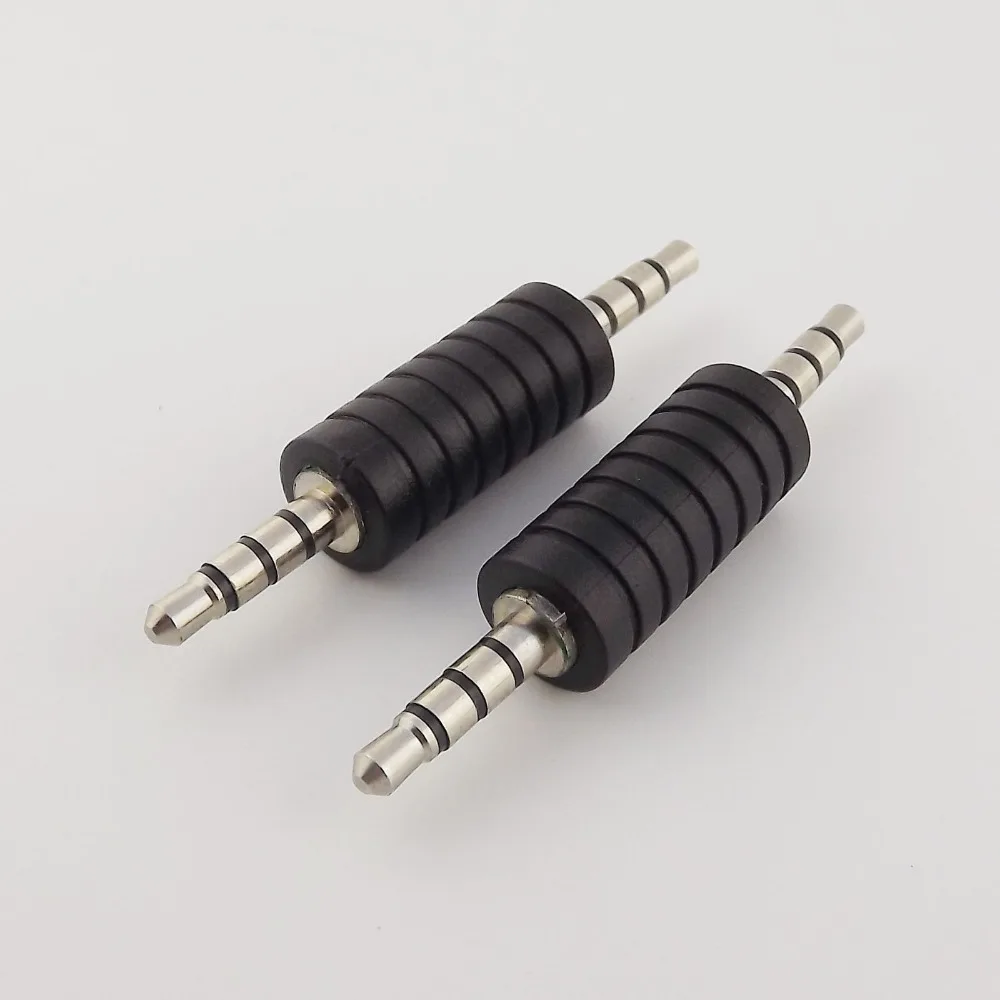 10pcs 3.5mm 4 Pole Male to 3.5mm 1/8" 4 Pole Male TRRS Stereo Audio Headphone Adapter Connecor Coverter
10pcs 3.5mm 4 Pole Male to 3.5mm 1/8" 4 Pole Male TRRS Stereo Audio Headphone Adapter Connecor Coverter