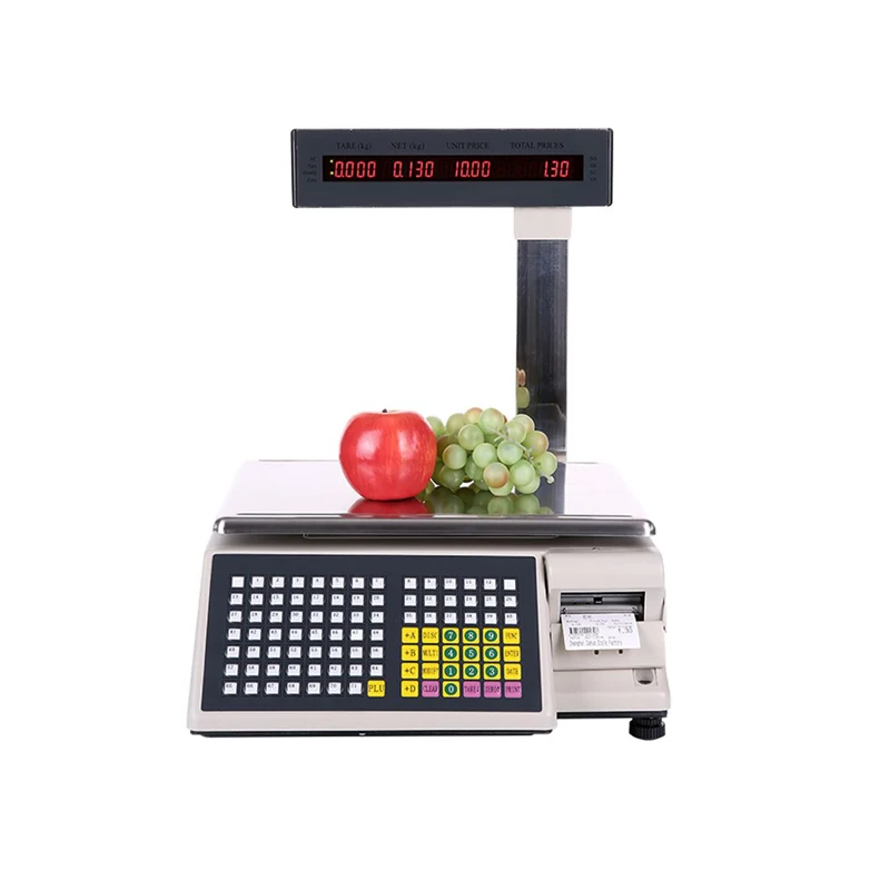 Electronic Barcode Weighing Scale pos price scale supermarket weighing electronic barcode scale
Electronic Barcode Weighing Scale pos price scale supermarket weighing electronic barcode scale