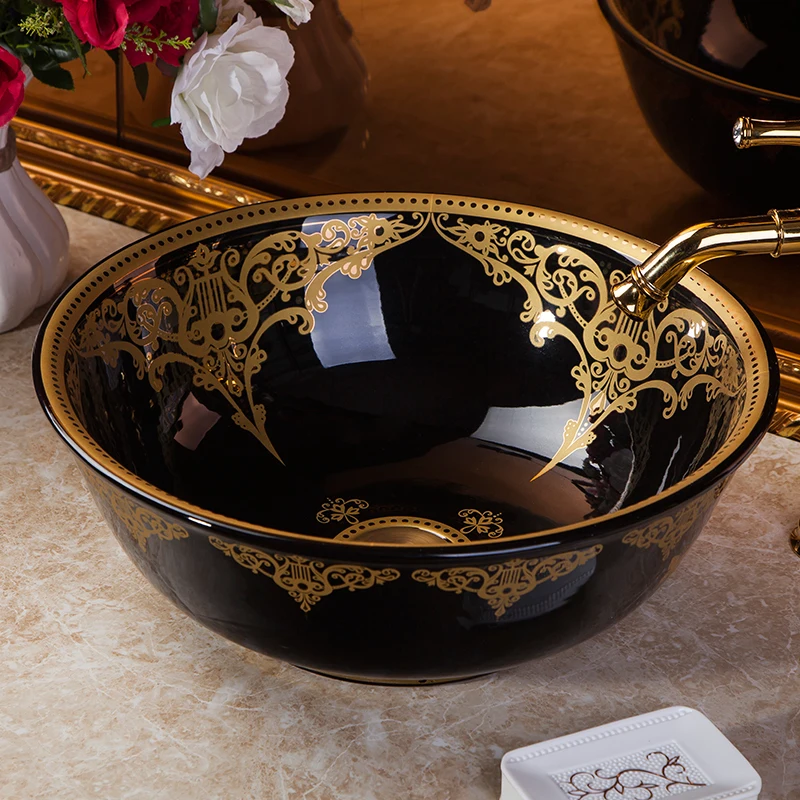 Jingdezhen factory directly art hand painted ceramic wash basin foot pedicure basin bathroom sinks
Jingdezhen factory directly art hand painted ceramic wash basin foot pedicure basin bathroom sinks