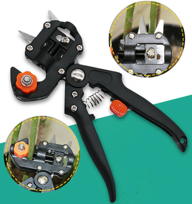 Garden Tools Grafting machine with 2 Blades Tree Grafting Tools Cutting Pruner professional grafting tool Secateurs Scissors
Garden Tools Grafting machine with 2 Blades Tree Grafting Tools Cutting Pruner professional grafting tool Secateurs Scissors