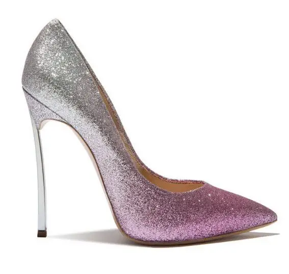 2018 Autumn Fashion New Ladies sequins pointed pumps 12cm heel sexy stiletto shoes genuine leather shoes bridal wedding shoes
2018 Autumn Fashion New Ladies sequins pointed pumps 12cm heel sexy stiletto shoes genuine leather shoes bridal wedding shoes