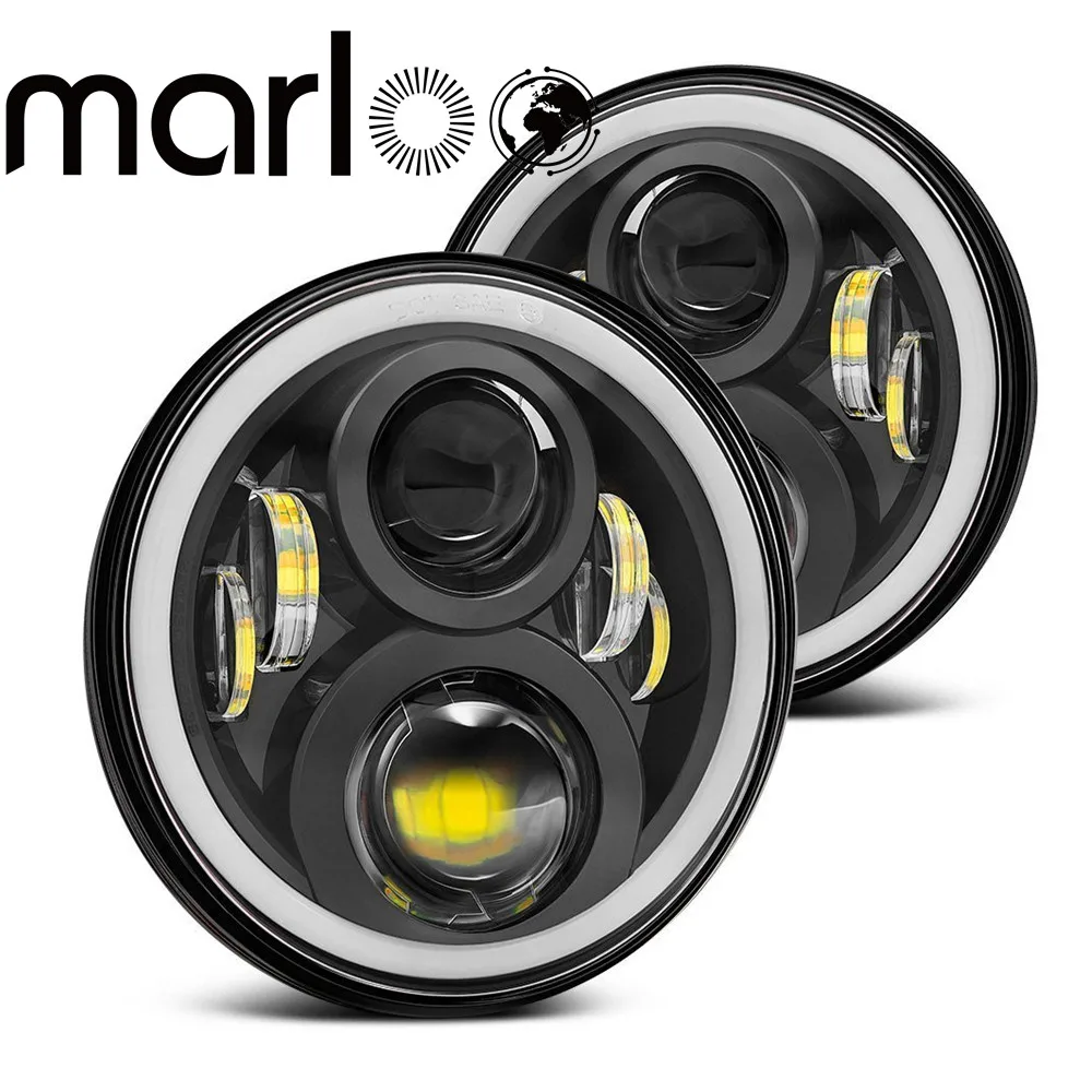 Car Accessories Hi Quality 7Inch Led Headlights For Jeep Wrangler JK 7 Inch Round Headlights For Land Rover Defender Lada 4X4
Car Accessories Hi Quality 7Inch Led Headlights For Jeep Wrangler JK 7 Inch Round Headlights For Land Rover Defender Lada 4X4