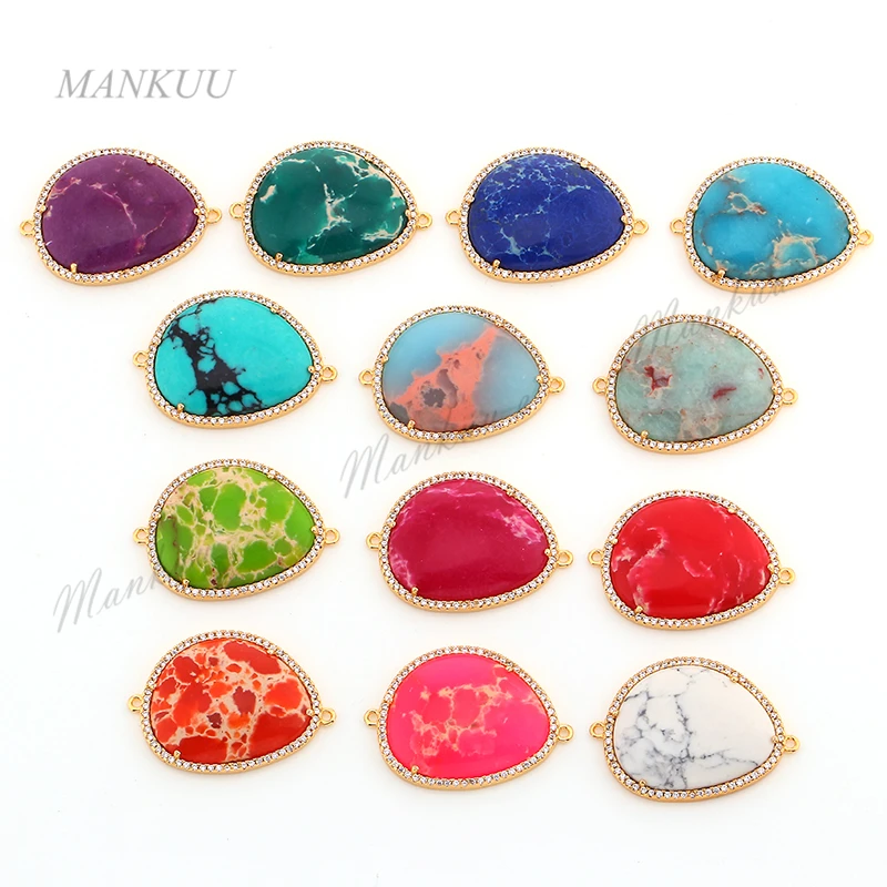 SSJC016 Trendy Crystal Micro Sea Sediment Jasper Beads Jewelry Connector Natural Druzy Flat Round Pendant for DIY 24*29mm
SSJC016 Trendy Crystal Micro Sea Sediment Jasper Beads Jewelry Connector Natural Druzy Flat Round Pendant for DIY 24*29mm
