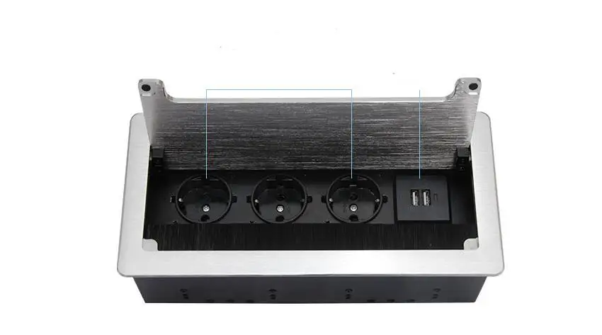 Multi-function EU standard desktop socket / countertop socket box brush ,3*EU power +2*charge usb
Multi-function EU standard desktop socket / countertop socket box brush ,3*EU power +2*charge usb